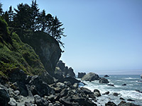 Cliffs near Mussel Rocks