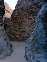 Bend in the canyon