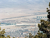8,200 feet above Palm Springs Airport