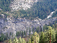 The trail, across Illilouette Creek