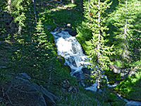 Hat Creek cascade