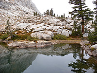 Reflections on Pear Lake