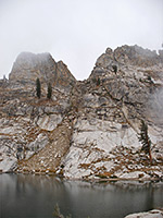 Mountains above Pear Lake