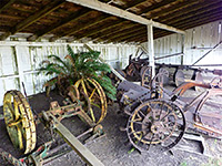 Old farm equipment
