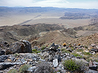 Boulders on the summit