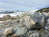 Granite boulder