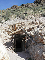 Mine entrance