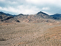 RV in the desert