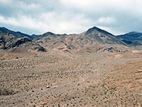 RV in the desert