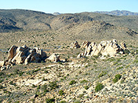 Rocks by the trailhead