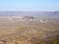 Desert to the south