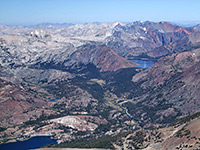 Saddlebag Lake and Lee Vining Creek