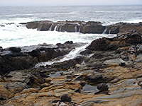 Waves and rocks