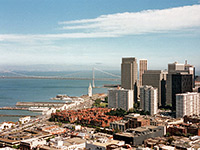 Bay Bridge and the Embarcadero