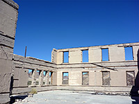 Inside the schoolhouse