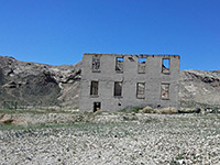 Front of the schoolhouse