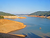 Sunset over Shasta Lake