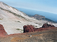 Lava on top of Green Butte