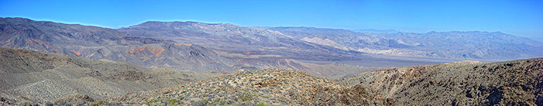 Cottonwood Mountains - panorama north of Skidoo