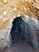 Sealed mine tunnel