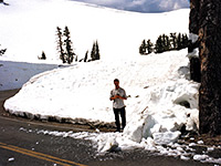 Snow on the road