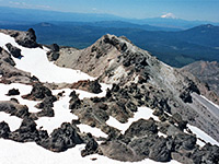 View northwest from Lassen Peak