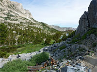 Granite cliff