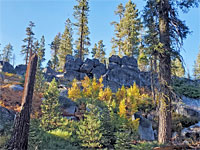 Granite slope