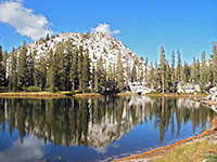 Pond along the trail