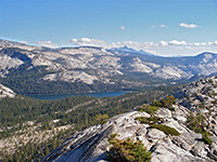 View south - Tenaya Lake