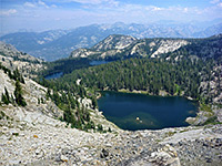 Ridge above the lakes