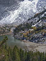 Snow-covered hillside