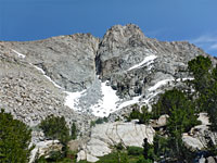 Ridge above Topsy Turvy Lake