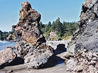 Rock outcrops