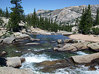 Cascade on the river