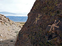 Star petroglyphs