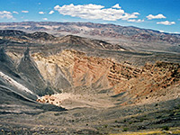 Wide view of the crater