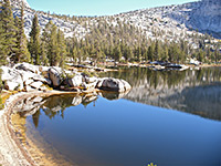 North side of Upper Cathedral Lake
