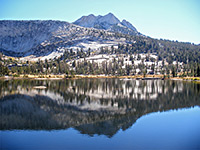 East side of Upper Cathedral Lake
