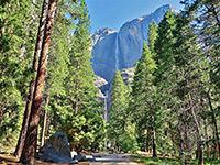 Upper and Lower Yosemite Falls