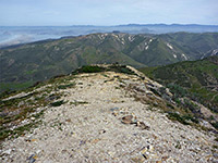 Valencia Peak - view north