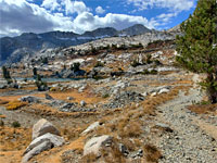Path approaching Wasco Lake
