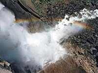 Rainbow beneath Nevada Fall