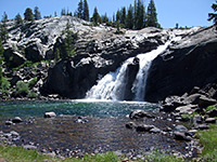 Pool below White Cascade