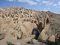 Boulder-covered hill