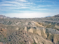 Badlands near the Wind Caves