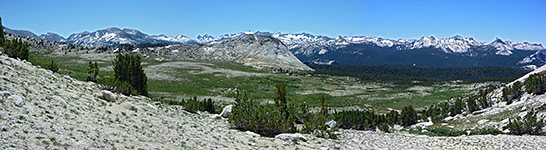 Southern slopes of Ragged Peak