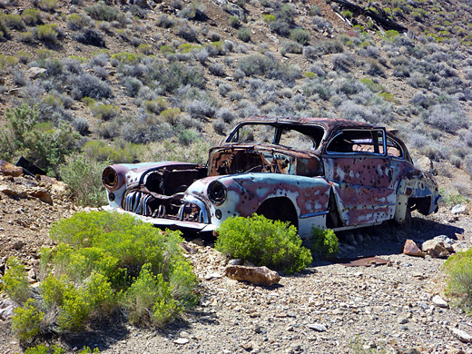 Old car (Buick Roadmaster) - once used by Pete Aguereberry