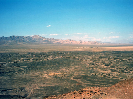 View from the crater