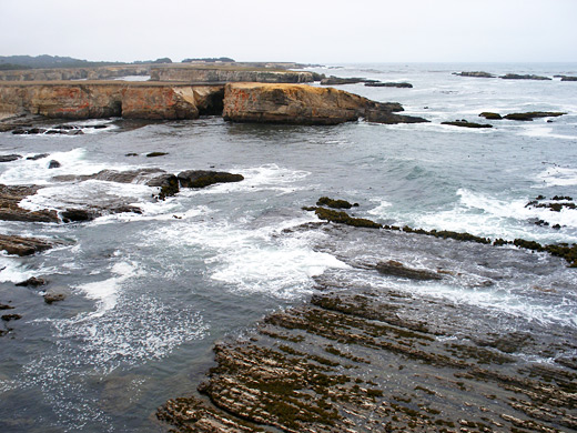 Coastline to the south